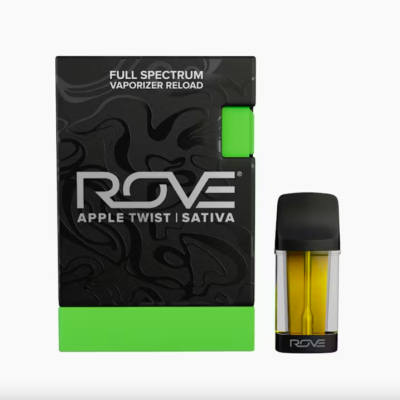 Apple Twist Rove Pods Live Resin Diamonds