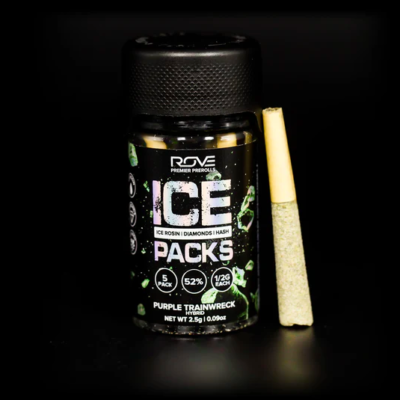 Purple Trainwreck Rove Pre-rolls