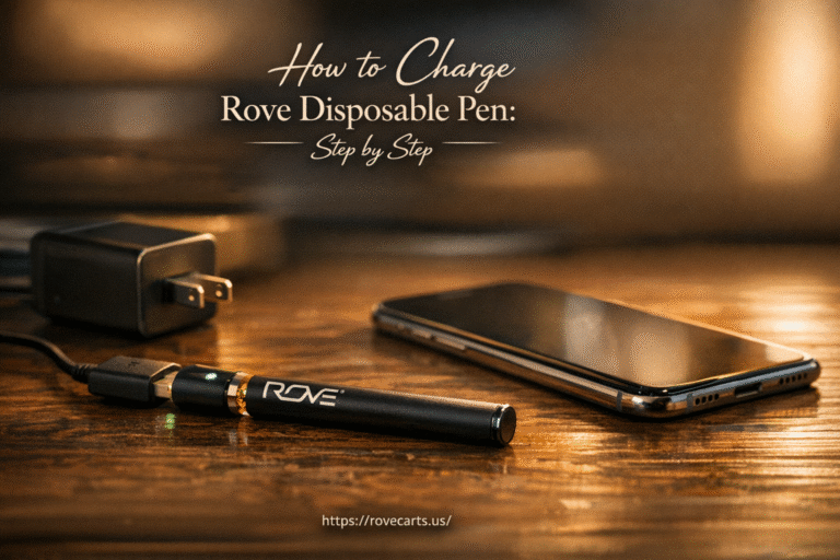 can you charge a rove disposable