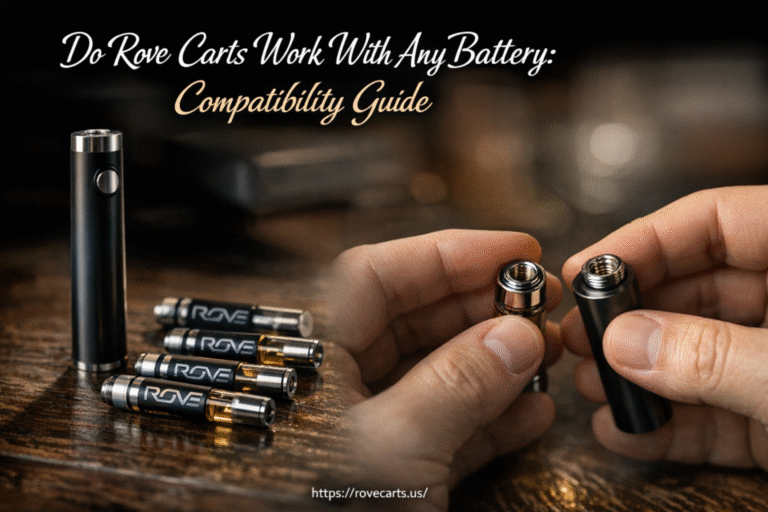 do rove carts work with any battery