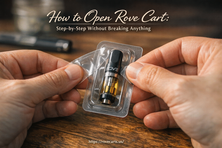 how to open rove cart