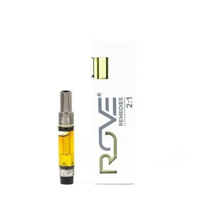 Mango Passionfruit Rove Remedies CBD cartridge, 1G 2:1 THC:CBD